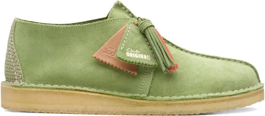 Clarks Originals Desert Trek derby schoenen Groen