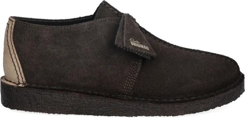 Clarks Originals Desert Trek derby schoenen met logodetail Bruin