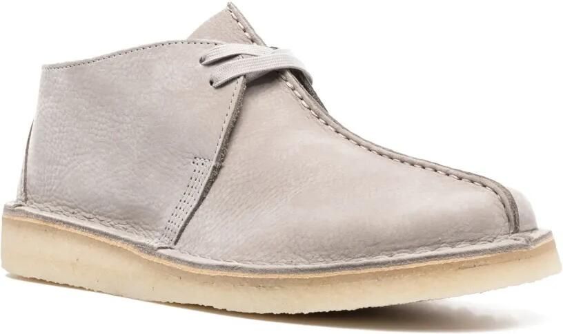 Clarks Originals Desert Trek leren schoenen Grijs - Foto 4