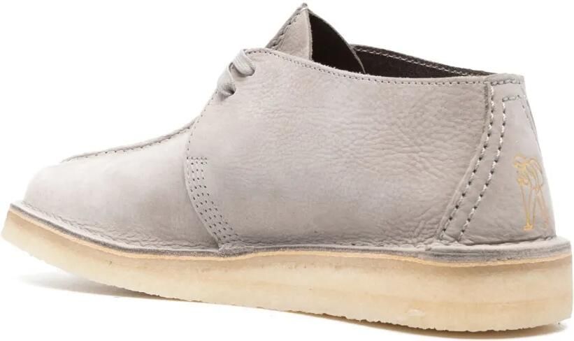 Clarks Originals Desert Trek leren schoenen Grijs - Foto 3
