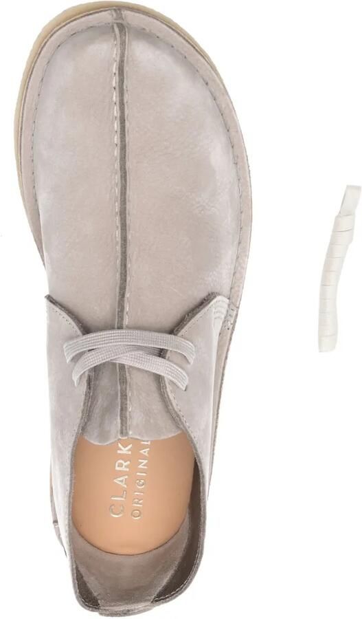Clarks Originals Desert Trek leren schoenen Grijs - Foto 2