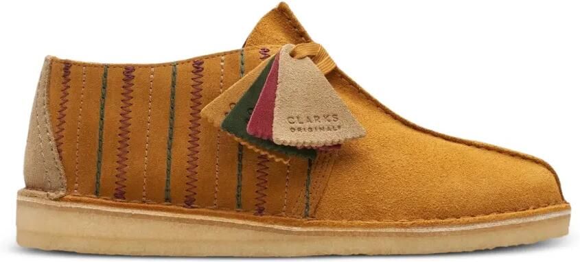 Clarks Originals Desert Trek schoenen met geborduurd detail Bruin