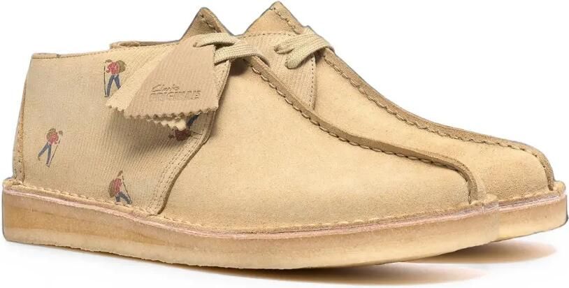 Clarks Originals Desert Trek veterschoenen met print Beige - Foto 2