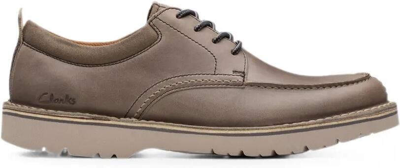 Clarks Originals Eastridge Moc leren derby schoenen Beige