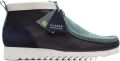 Clarks Originals FTRE "Blue Green" desert boots Blauw - Blauw