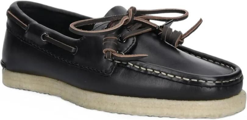 Clarks Originals Godney leather boat shoes Zwart - Foto 5