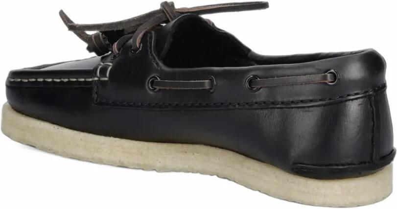 Clarks Originals Godney leather boat shoes Zwart - Foto 3