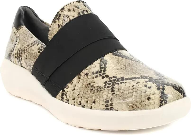 Clarks Originals Kayleigh slip-on schoenen met bandje en slangen-effect Beige - Foto 3