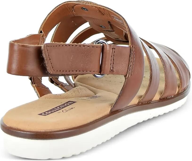 Clarks Originals Kele Jasmine Fisherman sandalen Bruin - Foto 2