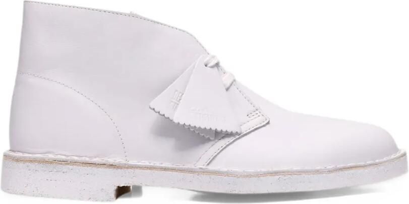 Clarks Originals leather desert boots Wit