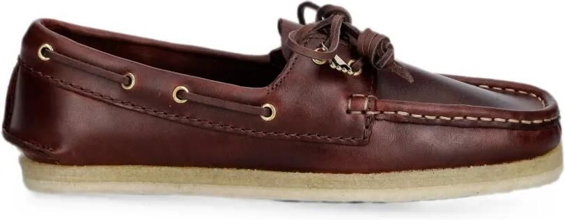 Clarks Originals Leren bootschoenen met veters Bruin