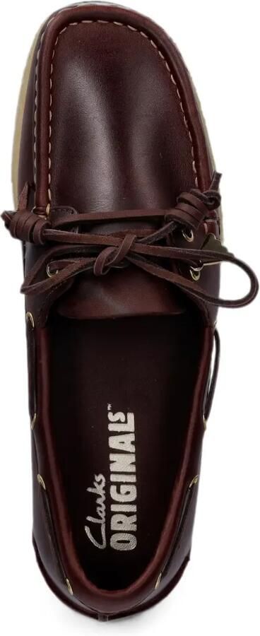 Clarks Originals Leren bootschoenen met veters Bruin - Foto 4