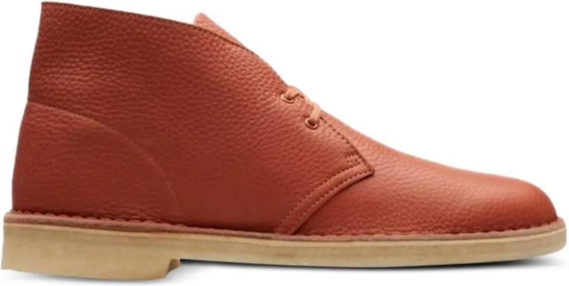 Clarks Originals Leren desert boots Oranje