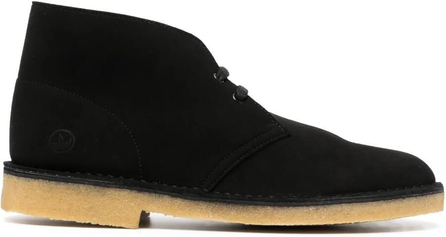 Clarks Originals Leren desert boots Zwart