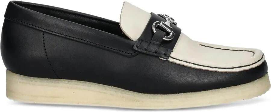 Clarks Originals Leren loafers Zwart