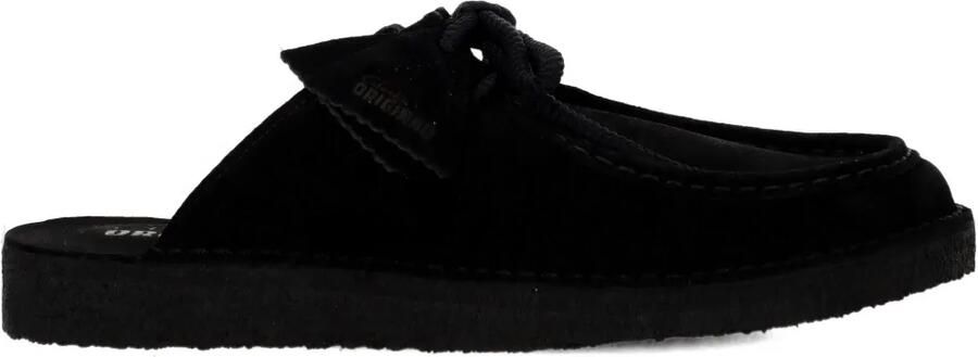 Clarks Originals Leren muiltjes Zwart