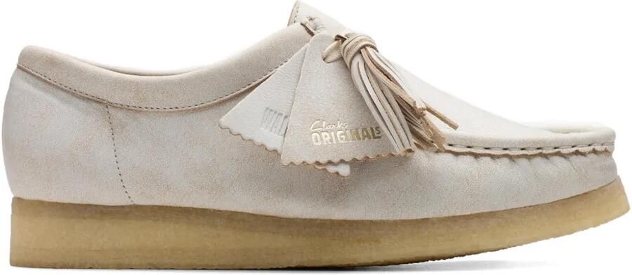 Clarks Originals Leren sandalen met kwastje Beige