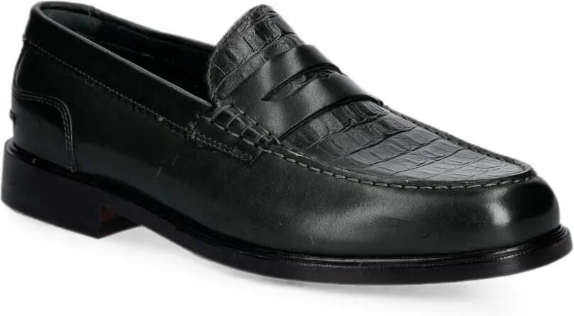 Clarks Originals Loafers met krokodillen-reliëf Groen - Foto 2