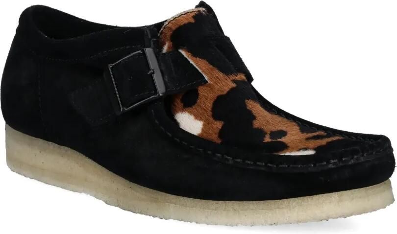 Clarks Originals Loafers met luipaardprint Zwart - Foto 3