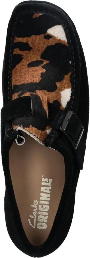 Clarks Originals Loafers met luipaardprint Zwart - Foto 4