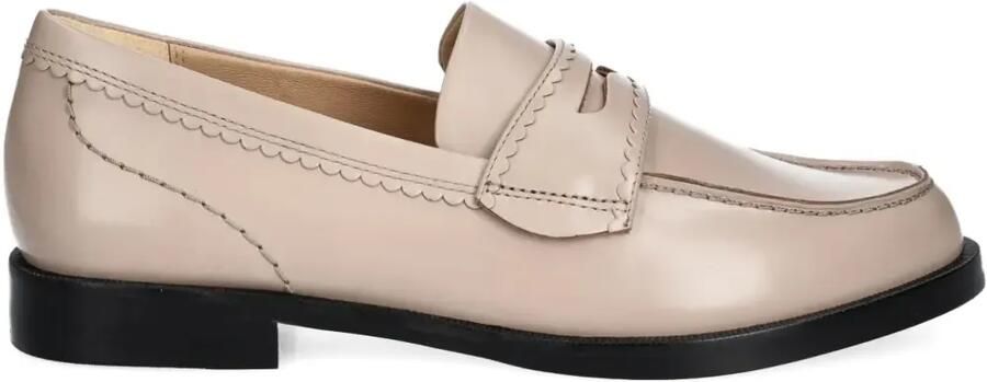 Clarks Originals Loafers met stikseldetail Beige