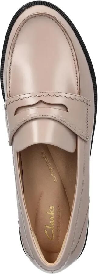 Clarks Originals Loafers met stikseldetail Beige - Foto 4