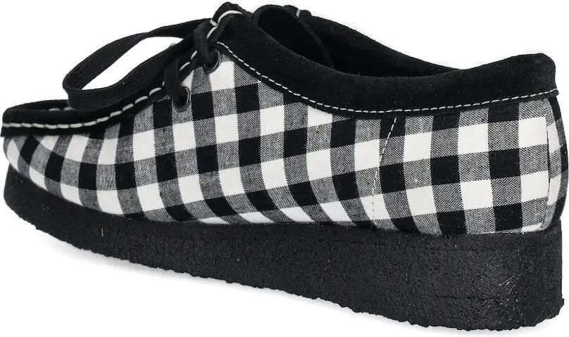 Clarks Originals Loafers verfraaid met bloemen en gingham ruit Zwart - Foto 3