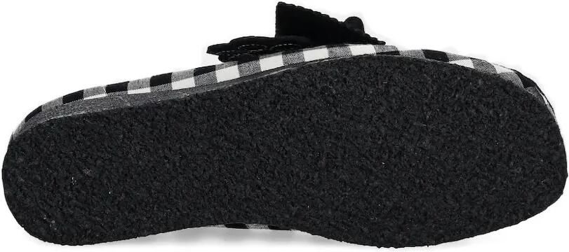 Clarks Originals Loafers verfraaid met bloemen en gingham ruit Zwart - Foto 4