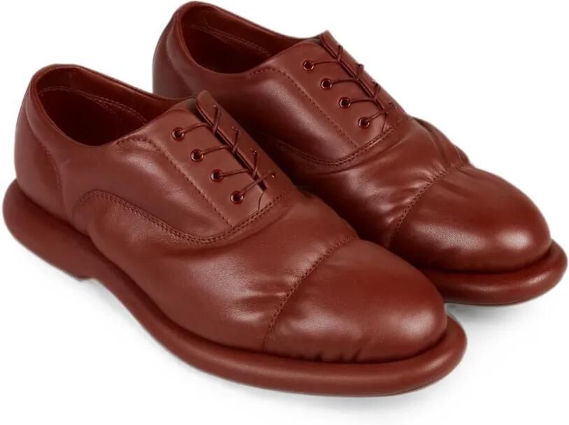 Clarks Originals Martine Rose gewatteerde leren Oxford schoenen Bruin - Foto 2