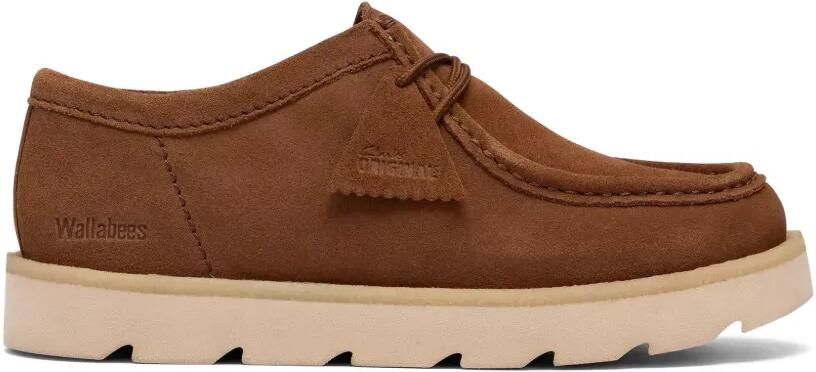 Clarks Originals Meare Walla veterschoenen Bruin