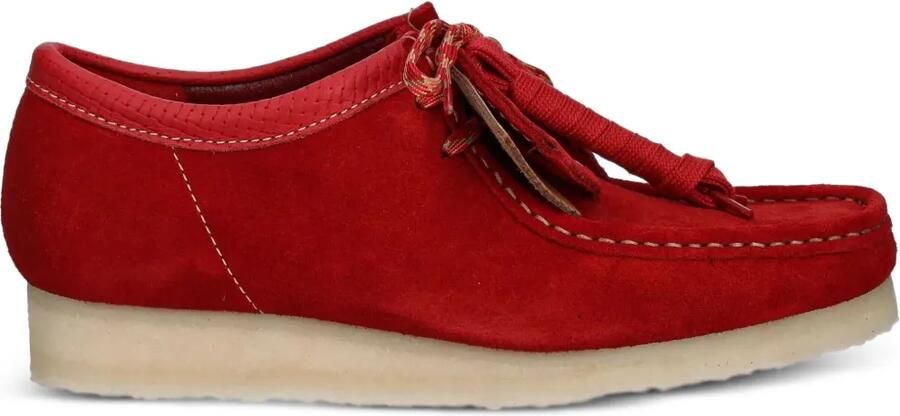Clarks Originals Mocassins met franje Rood