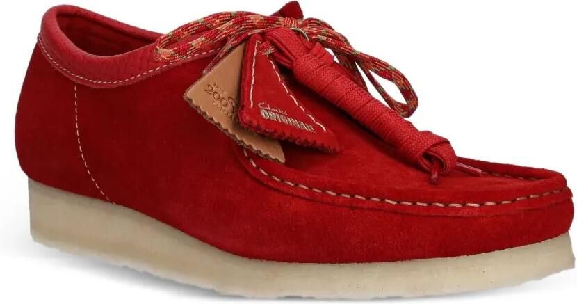 Clarks Originals Mocassins met franje Rood - Foto 4
