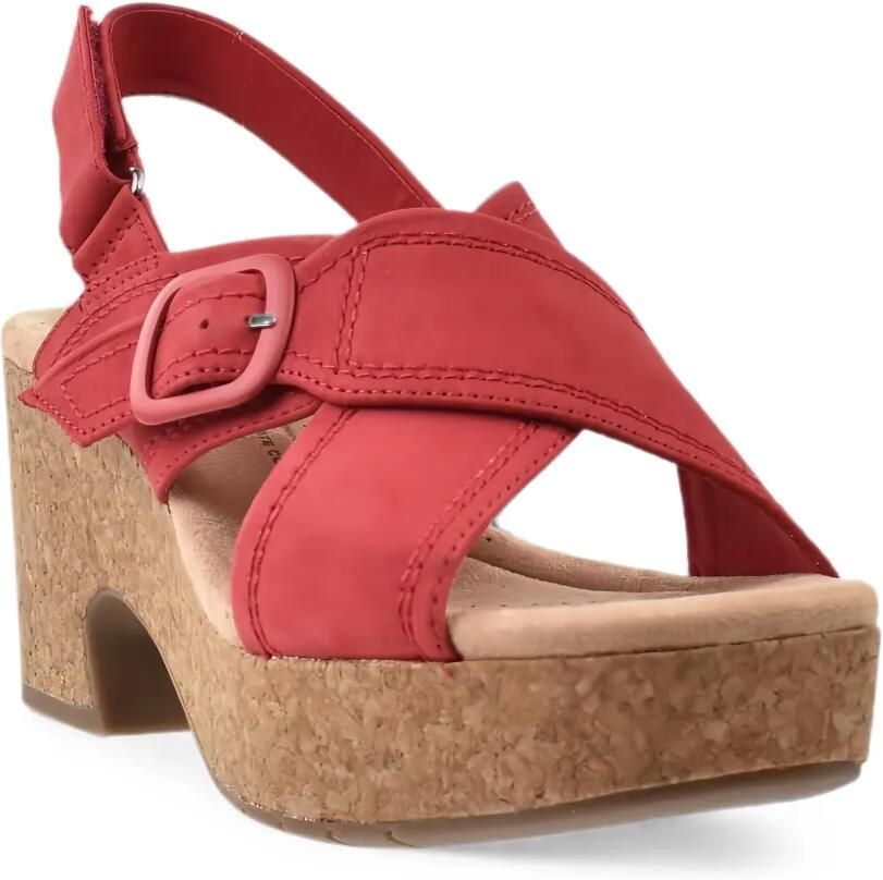 Clarks Originals Nerisa Pace sandalen met gespsluiting Rood - Foto 2