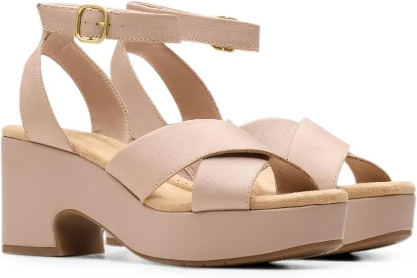 Clarks Originals Nerisa Pearl sandalen met gekruist detail Beige - Foto 2
