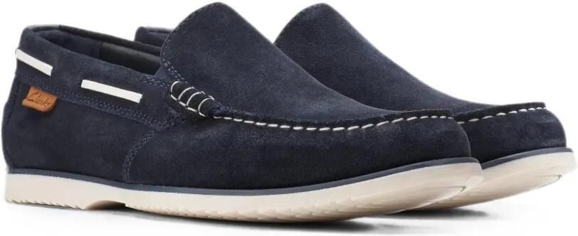 Clarks Originals Noonan Step suède loafers Blauw - Foto 2