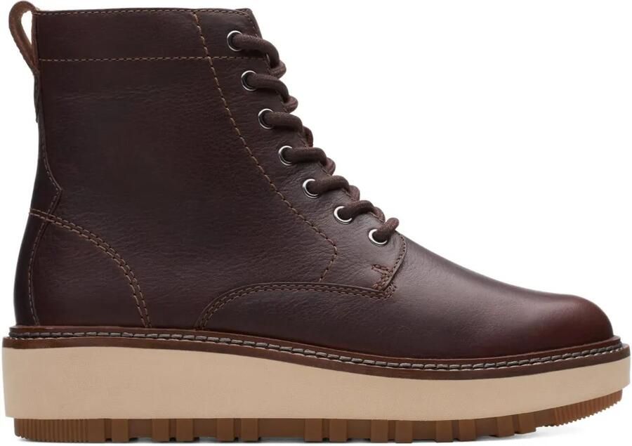 Clarks Originals Orianna sandalen met plateauzool Bruin