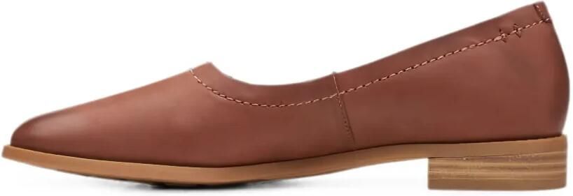 Clarks Originals Pure Walk platte leren pumps Bruin