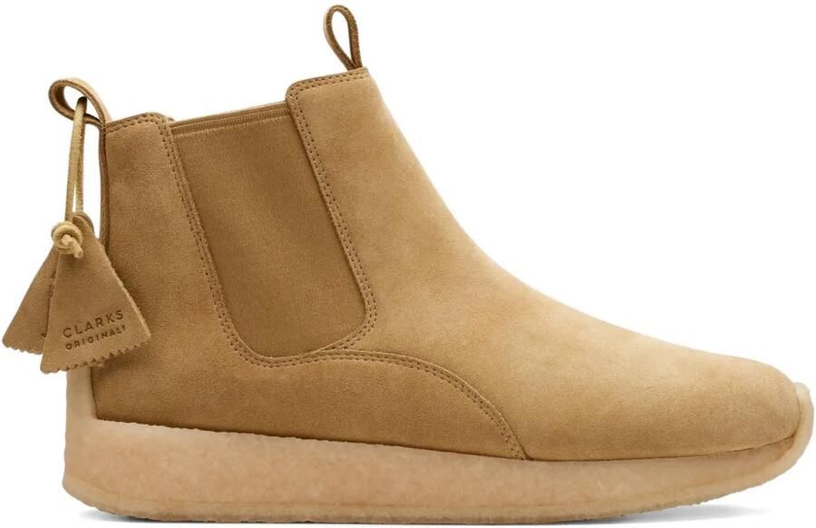 Clarks Originals Radlett "Light Sand" enkellaarzen Beige