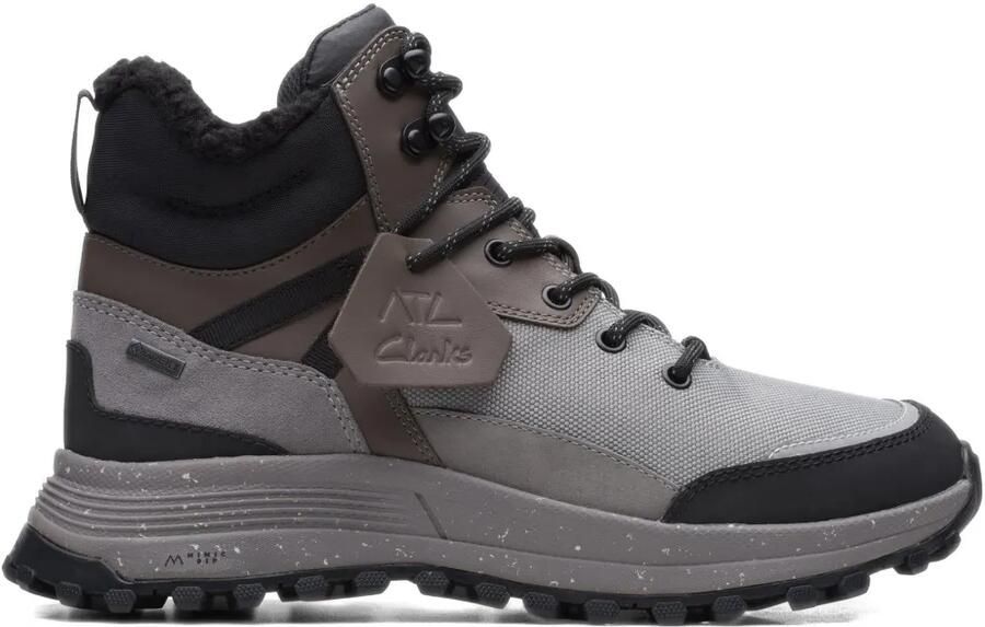 Clarks Originals Sneakers met logoplakkaat Grijs