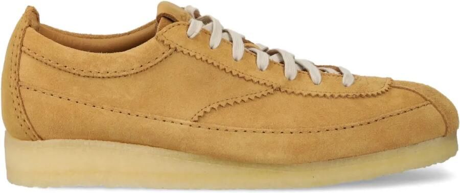 Clarks Originals Sneakers met veters en stiksel Beige