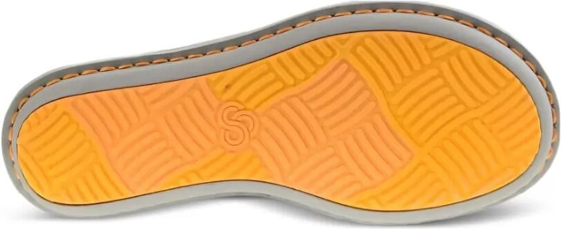 Clarks Originals Step Flow Low sandalen met afwerking van bont Grijs - Foto 4