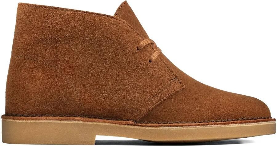 Clarks Originals Suède desert boots Bruin