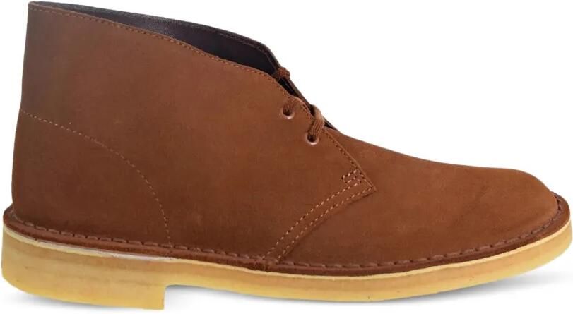Clarks Originals Suède desert boots Bruin
