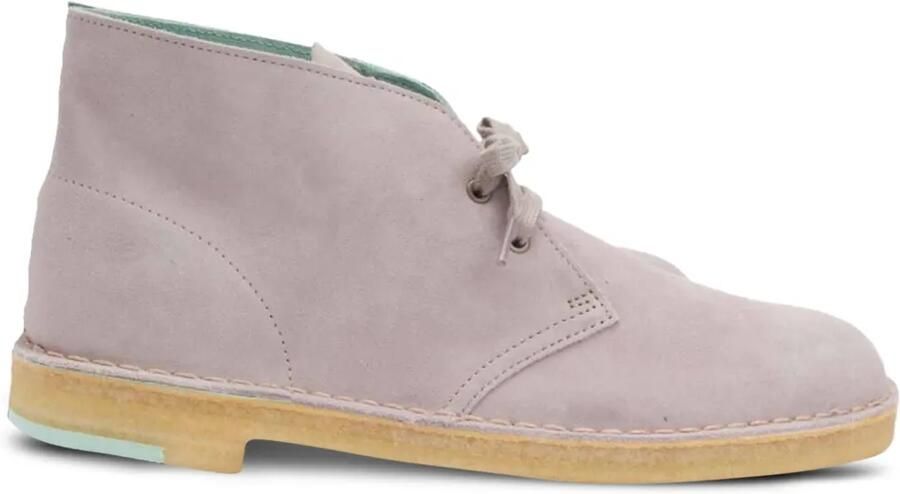 Clarks Originals Suède desert boots Paars