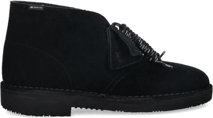 Clarks Originals Suède desert boots Zwart
