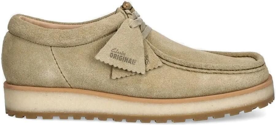 Clarks Originals Suède veterschoenen Beige