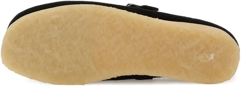 Clarks Originals T-Bar Wallabee sneakers met pied-de-poule print Zwart - Foto 5