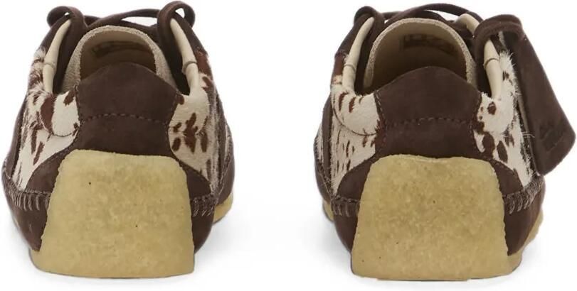 Clarks Originals Tor Low sneakers met dierenprint Bruin - Foto 2