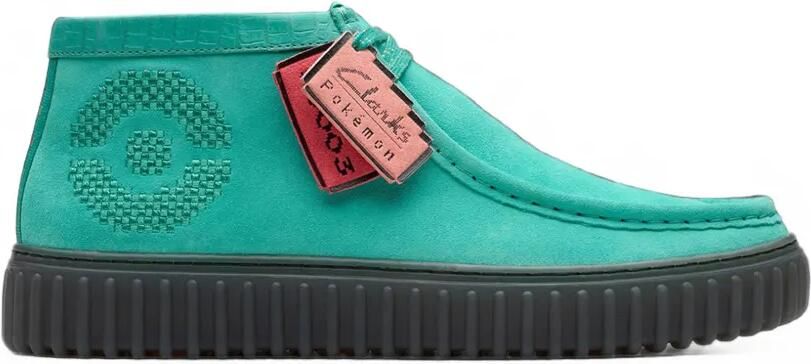 Clarks Originals Torhill Explore Pokémon Venusaur veterschoenen Groen