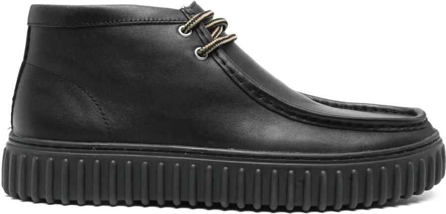 Clarks Originals Torhill Hi enkellaarzen Zwart